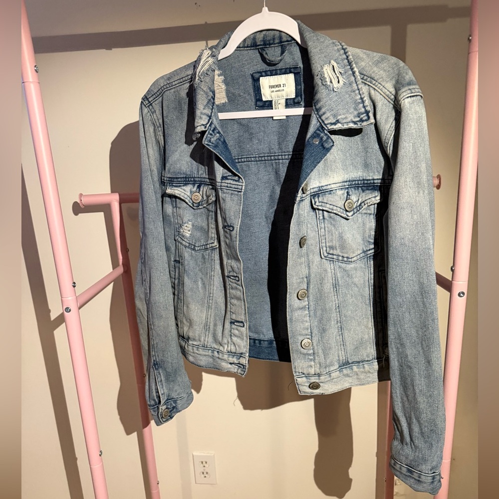 Forever 21 Light Blue Denim Jacket